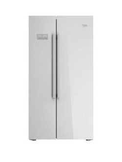 Beko Asl141W Ecosmart American Style Fridge Freezer With Neofrost Cooling Technology - White